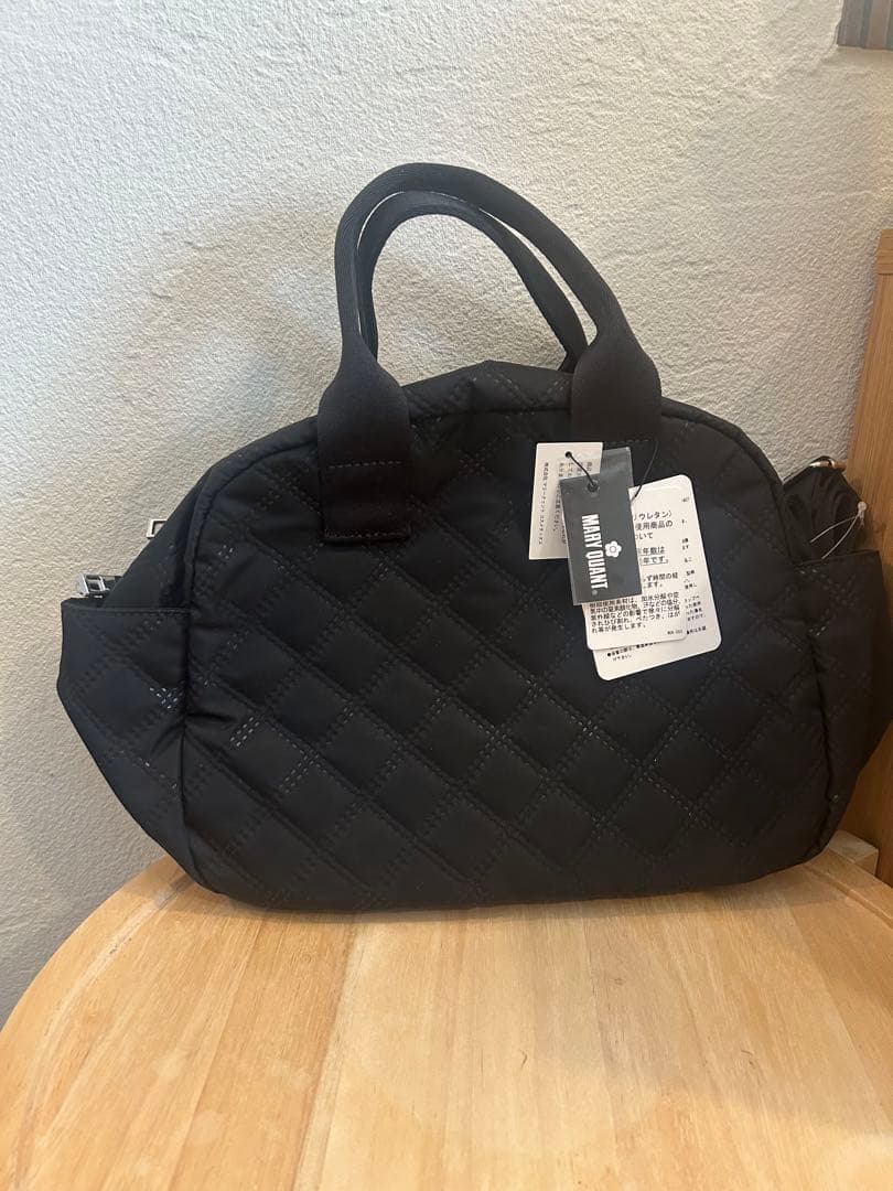 【新品】マリークワントMARY QUANTピンソニックキルトデイジー トート