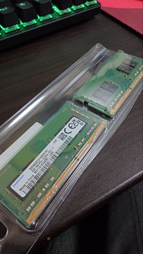 ノートPC用メモリ 16GB Samsung DDR4-3200