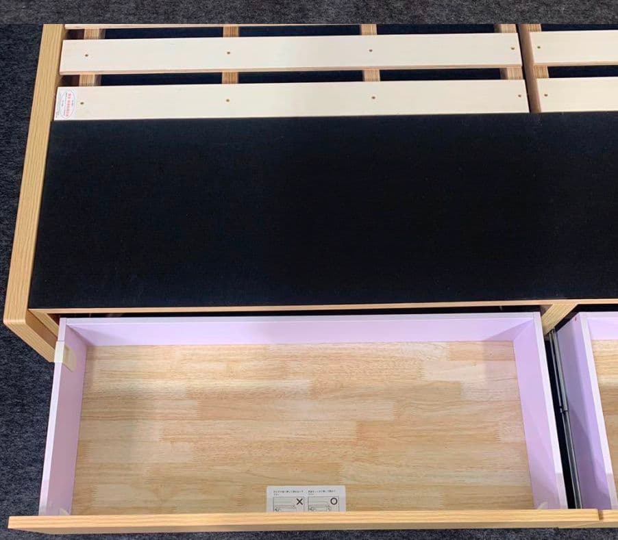 【直接引き渡し】シングルベッド　マットレス付き