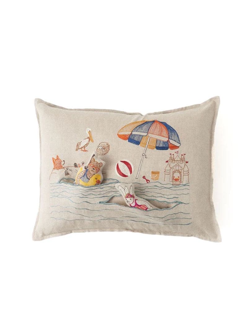 コーラル&タスク クッションカバー Beach Pocket Pillow