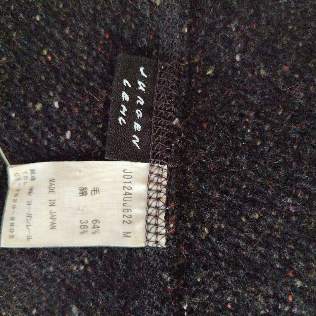 美品、ヨーガンレール　ネップツイードの軽くて暖かいコート2022 ブラウン