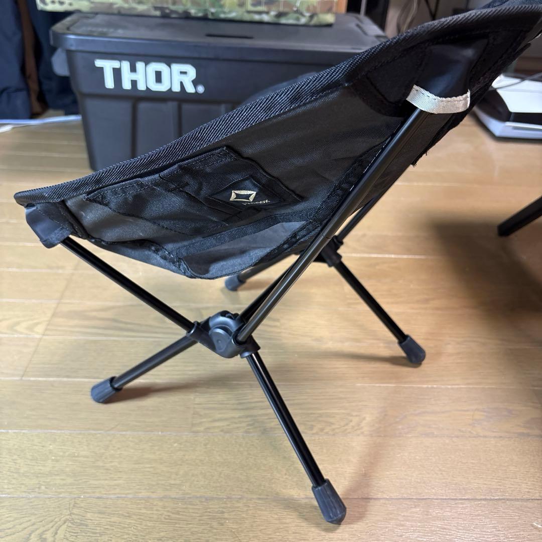 ヘリノックス　タクティカルチェアミニ　ブラック