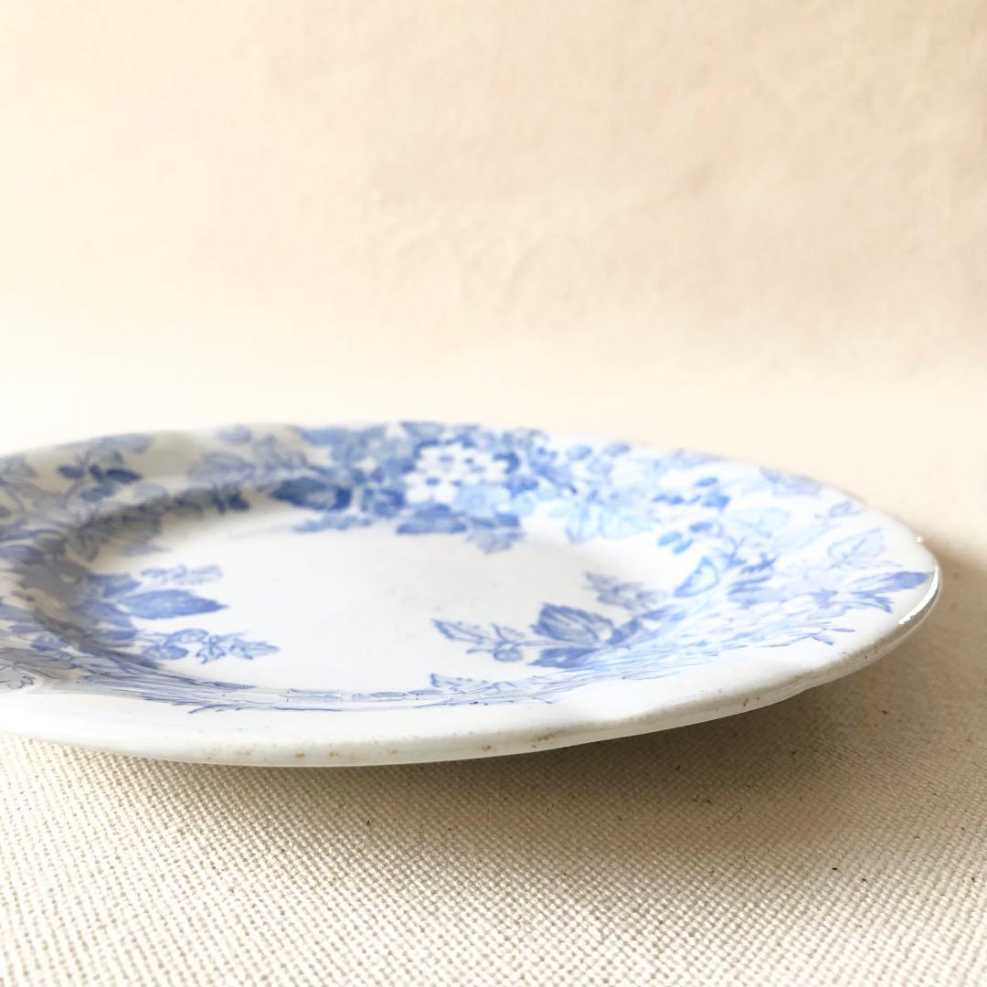 1900年代初期 フランス　サルグミンヌ《RUBIA》デザートプレート　希少