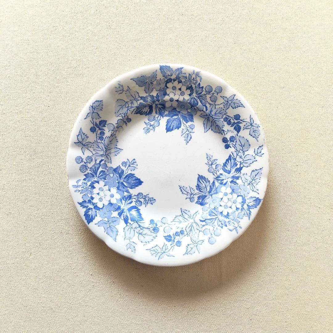 1900年代初期 フランス　サルグミンヌ《RUBIA》デザートプレート　希少