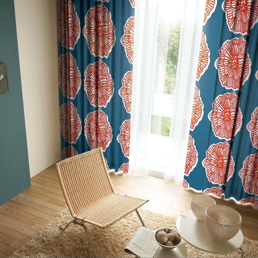 北欧カーテン100×145 ２枚セット