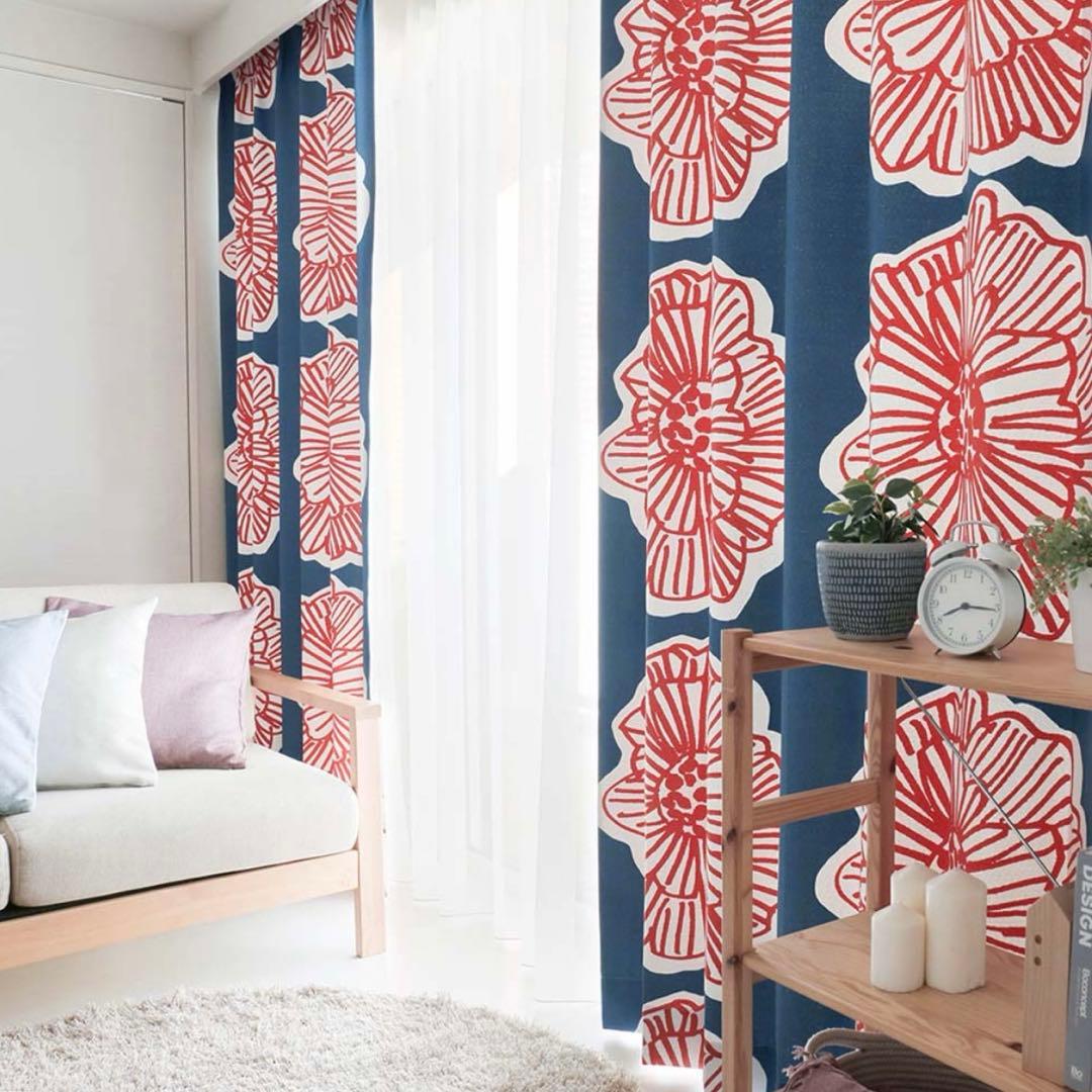 北欧カーテン100×145 ２枚セット