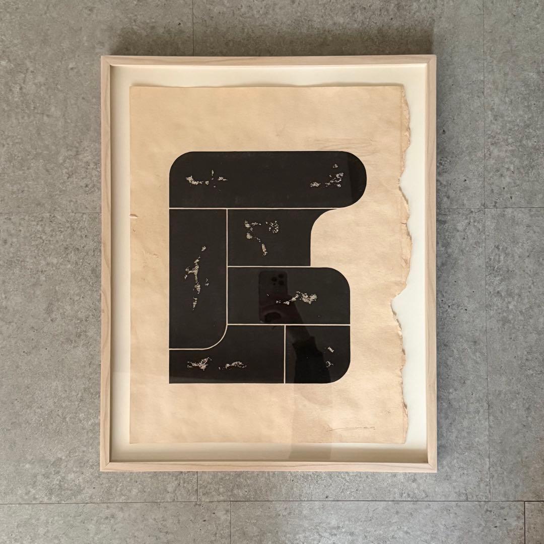 【希少】MINORI OGA オーガミノリさん　個展 作品　絵画　ペイント