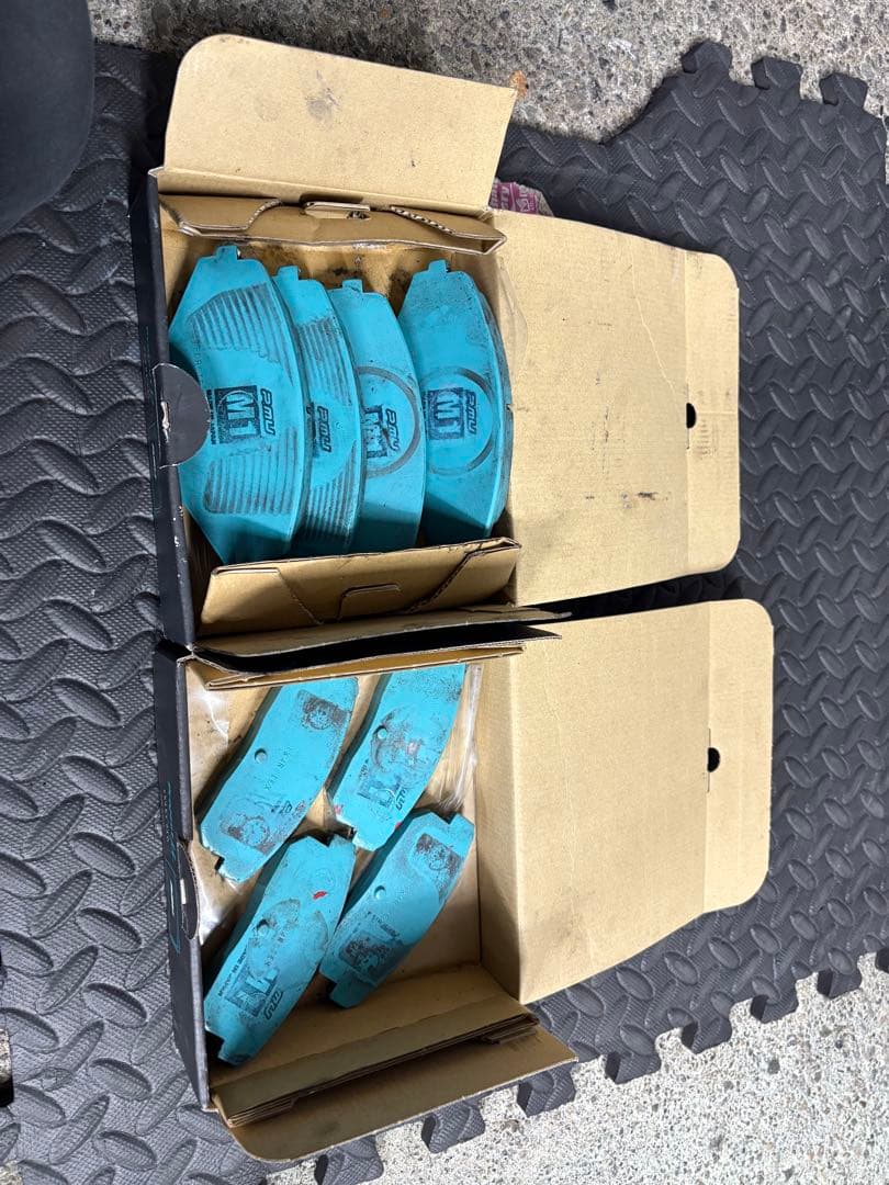 RX8 プロジェクト μ M1 フロントリヤセット使用わずか200キロ未満