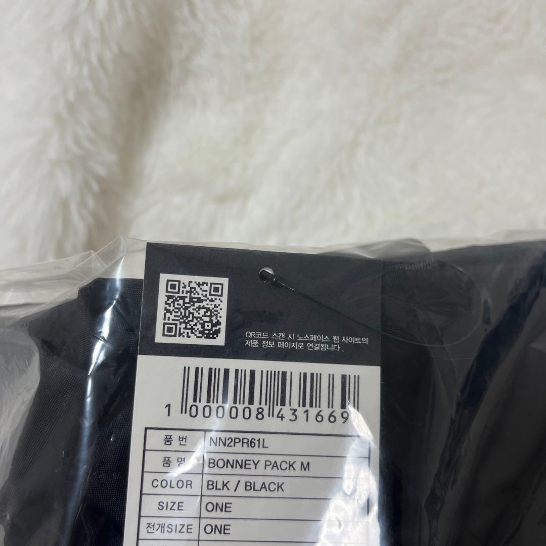 ✨ 韓国限定✨ ノースフェイス ホワイトレーベル ボニーパック M ブラック