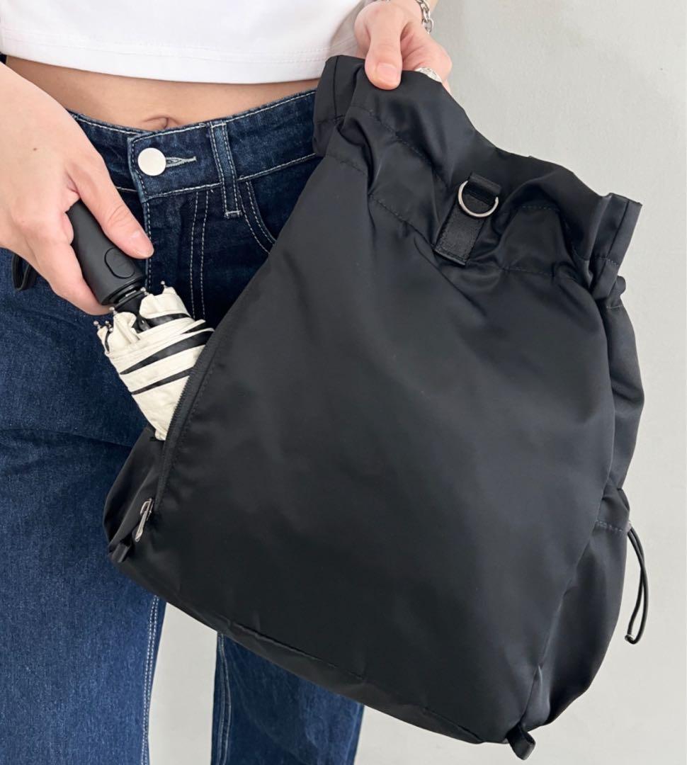 ✨ 韓国限定✨ ノースフェイス ホワイトレーベル ボニーパック M ブラック