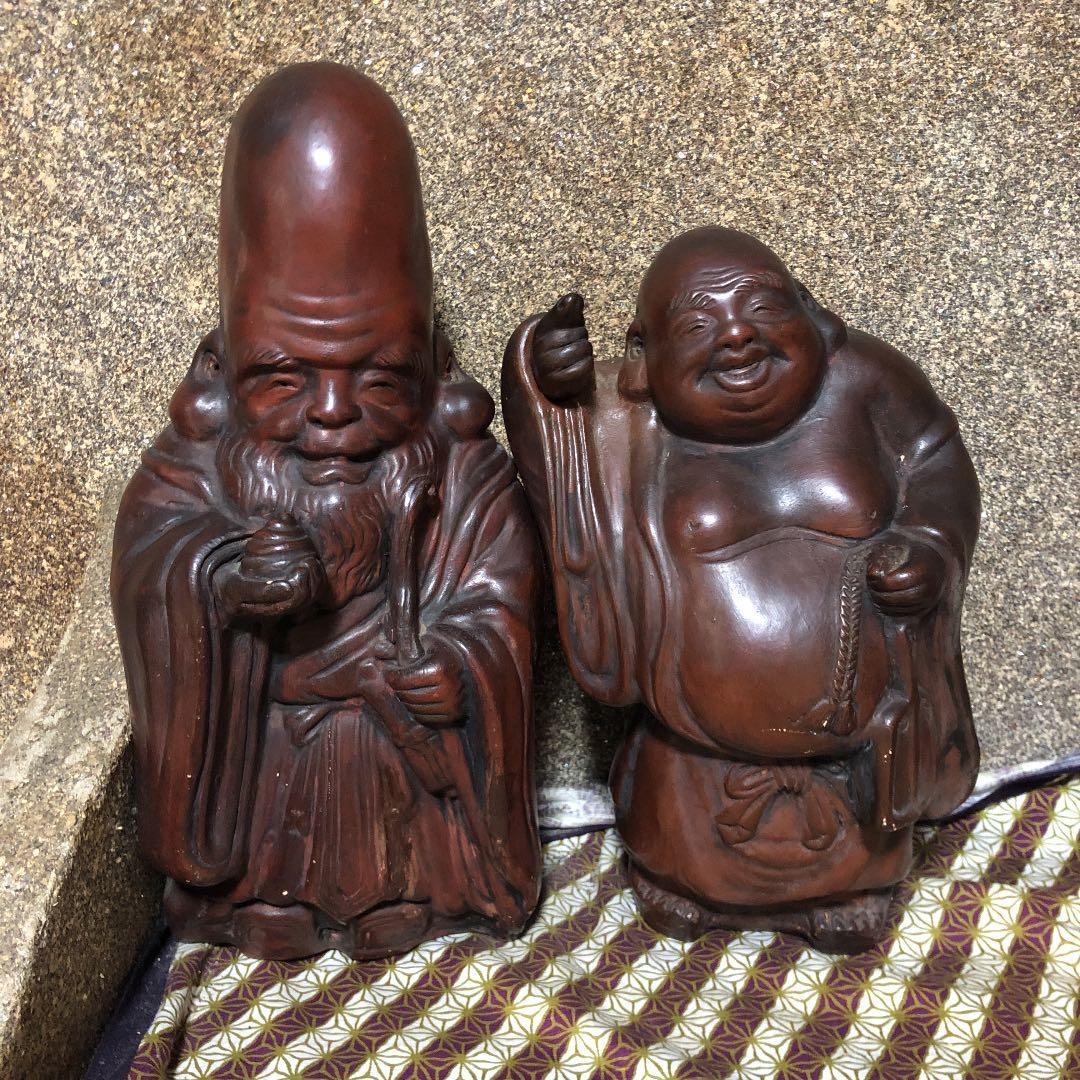 七福神 置物　ペア　セット
