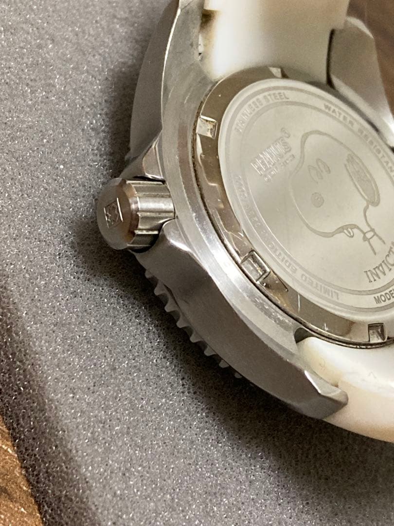 INVICTA SNOOPY 腕時計 ホワイト/シルバー