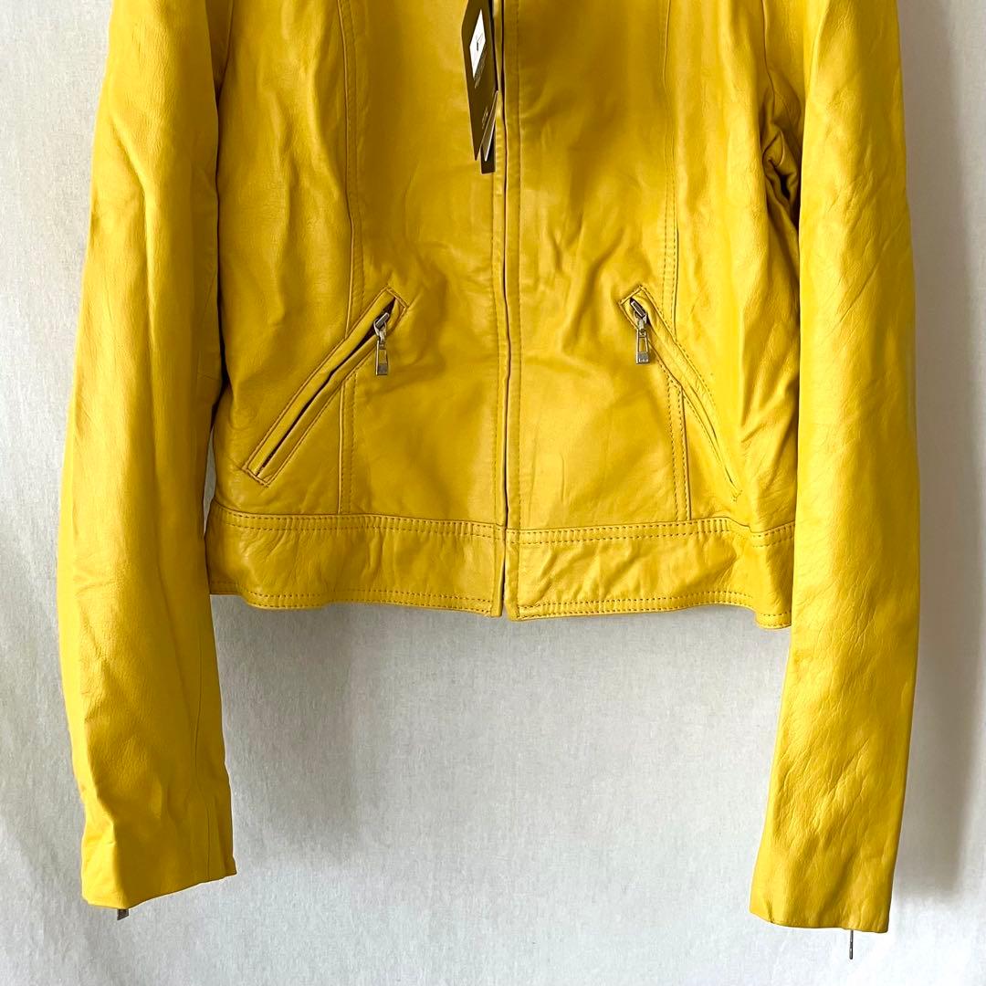 タグ付 未使用 ICB L ラムレザージャケット 44 XXL
