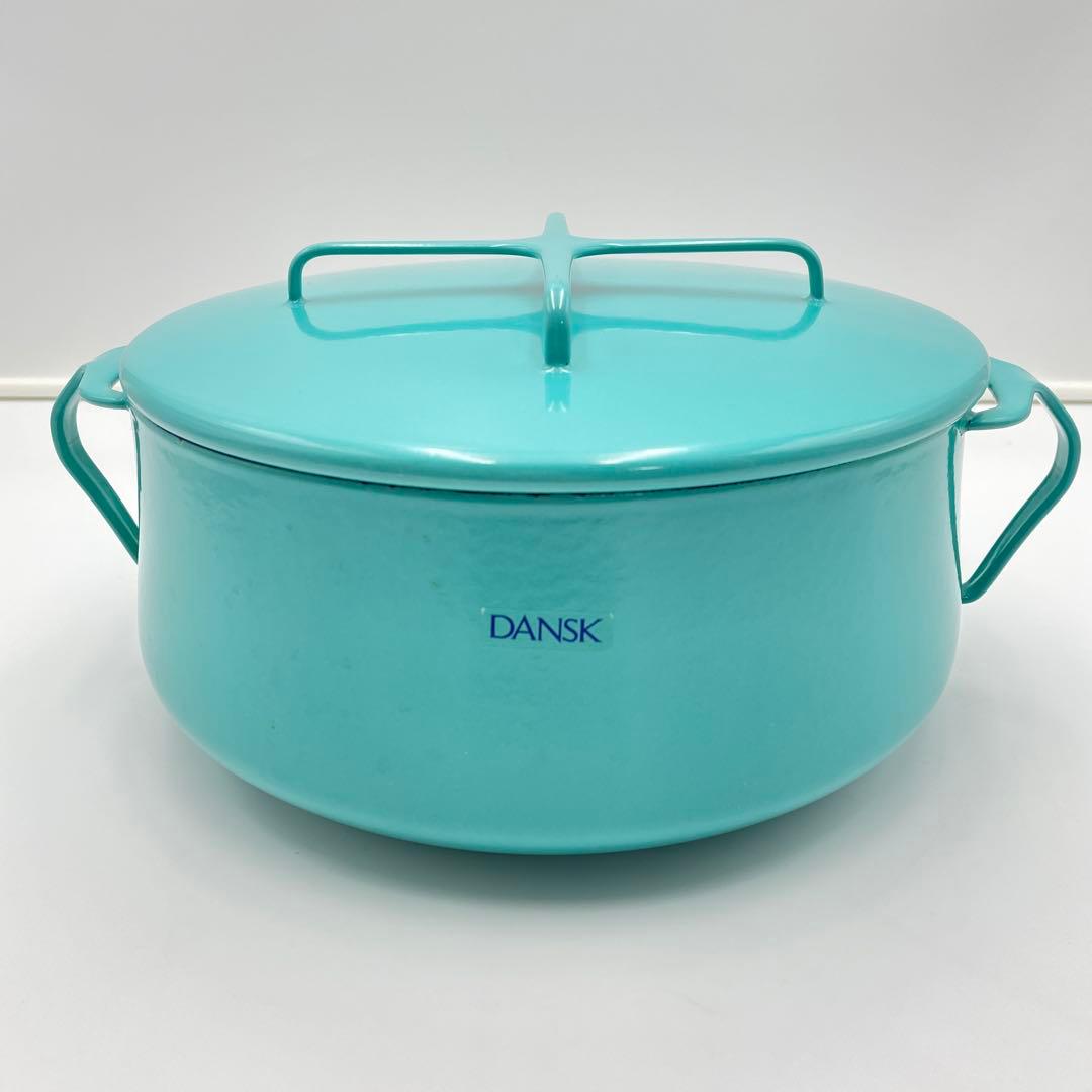 DANSK 両手鍋 コベンスタイル ターコイズ　25cm 希少