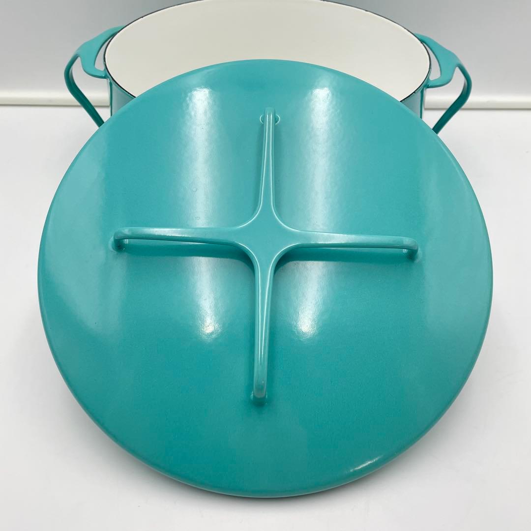 DANSK 両手鍋 コベンスタイル ターコイズ　25cm 希少