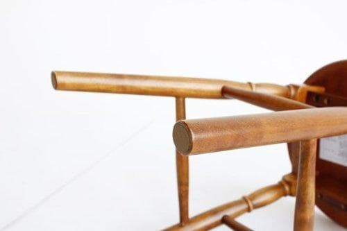 カスタマイズハイスツール シンプル 天然木オークラバーウッド