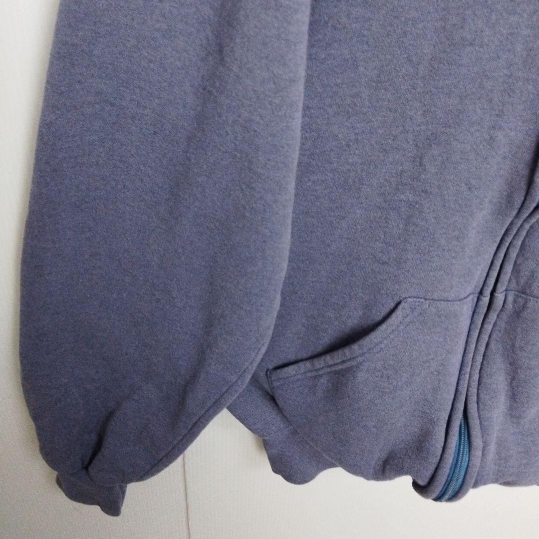 y*k様 ラッセルアスレティック パーカー スウェット パープル ジップアップ
