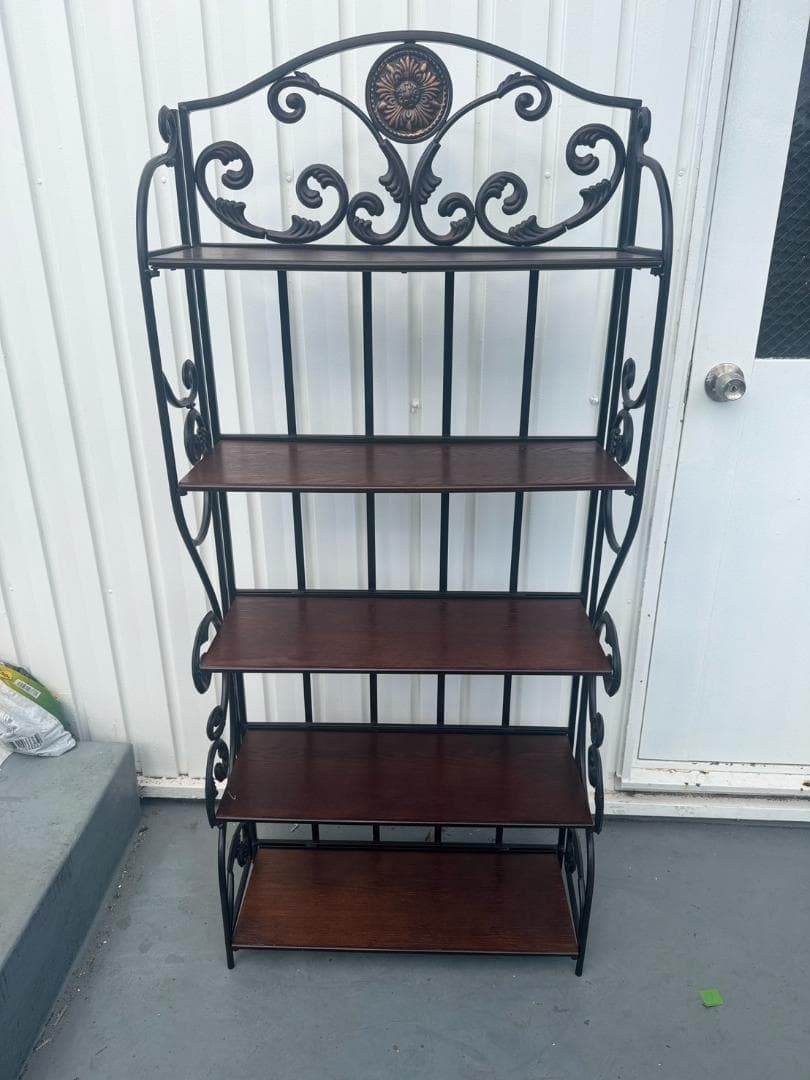 アイアンシェルフ 木製棚付き 193