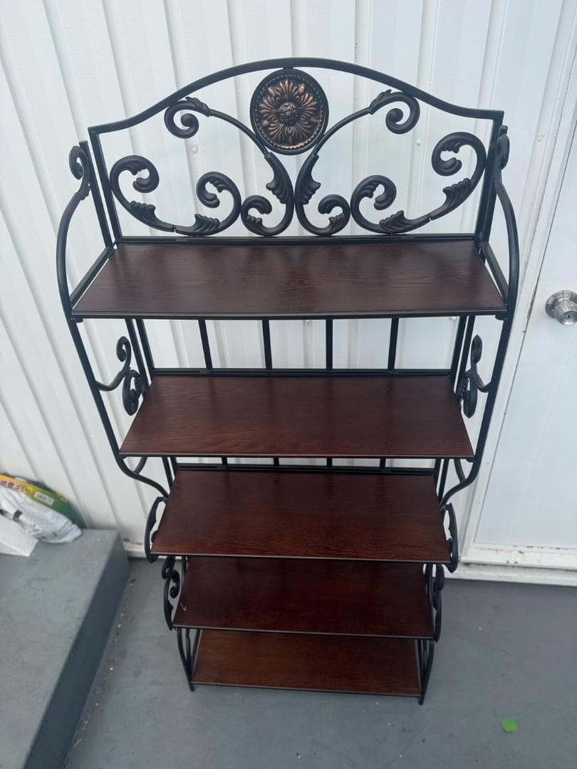 アイアンシェルフ 木製棚付き 193