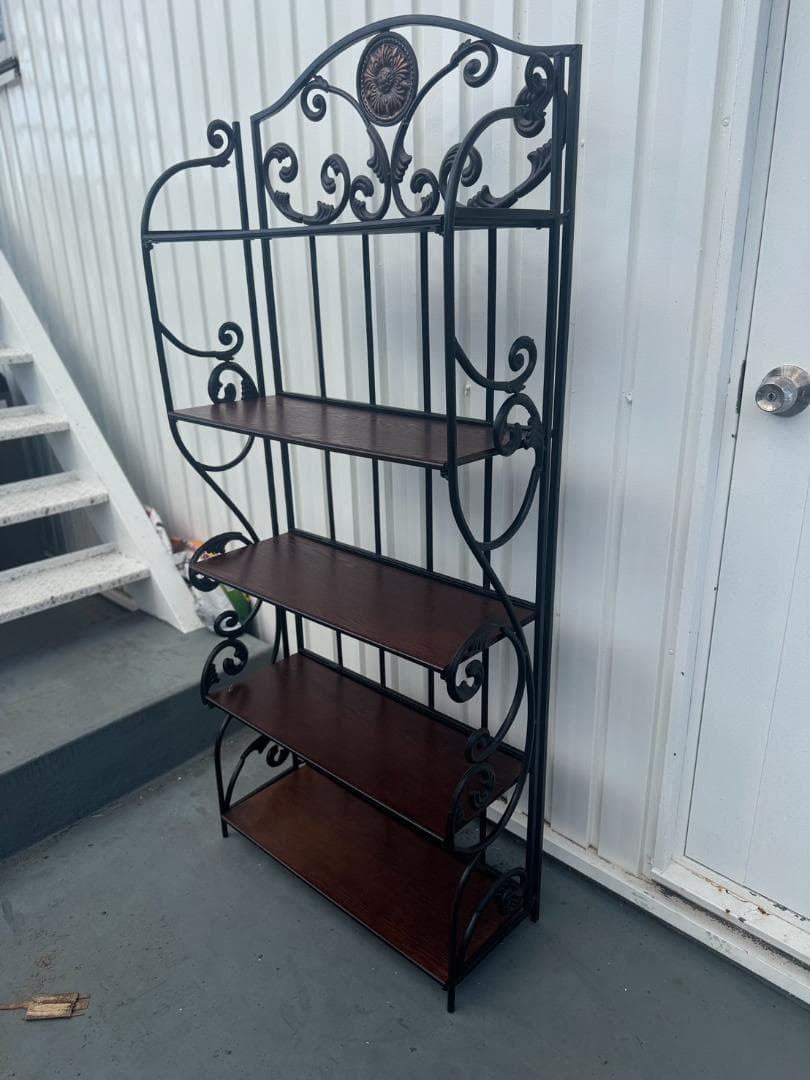 アイアンシェルフ 木製棚付き 193