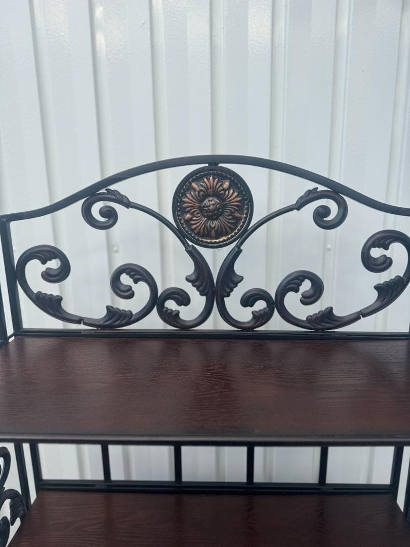 アイアンシェルフ 木製棚付き 193