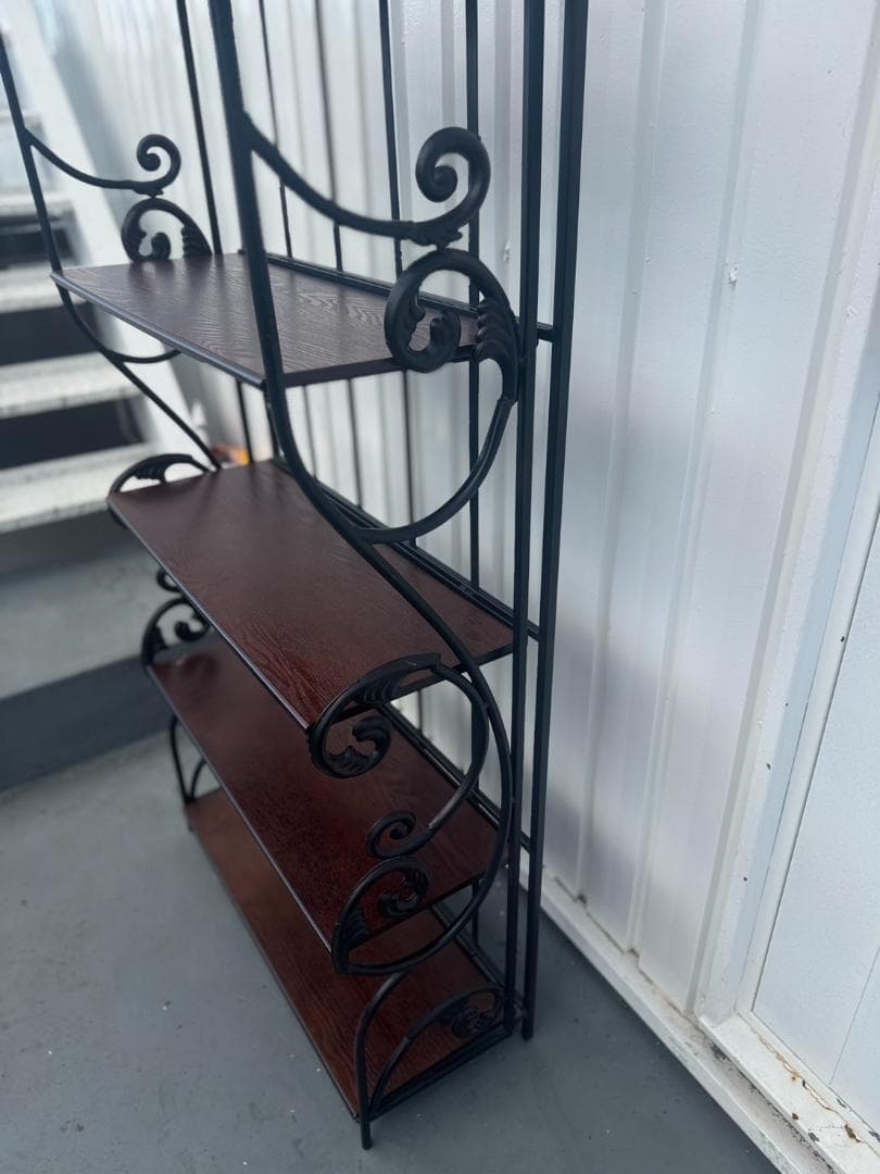 アイアンシェルフ 木製棚付き 193