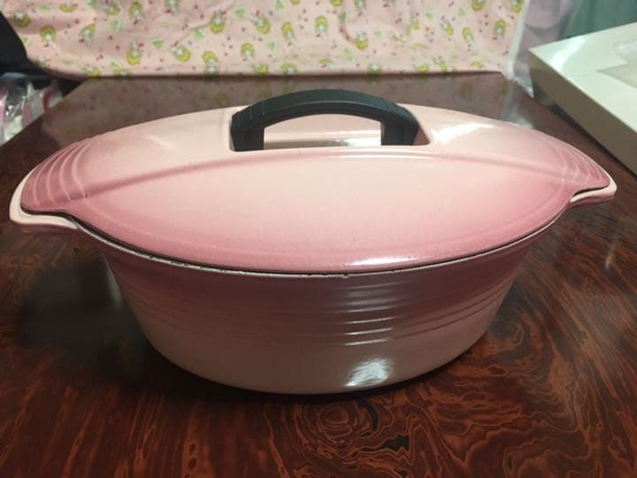 期間限定　ルクルーゼ  ビンテージ  レイモンドローウィ ピンクグラデーション鍋
