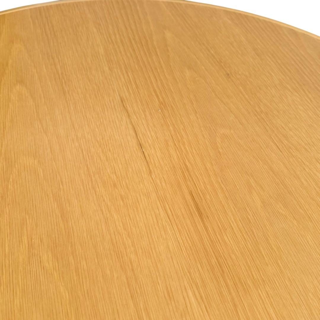 HR819 秋田木工 ダイニングテーブル T-5651 丸型テーブル ナラ材