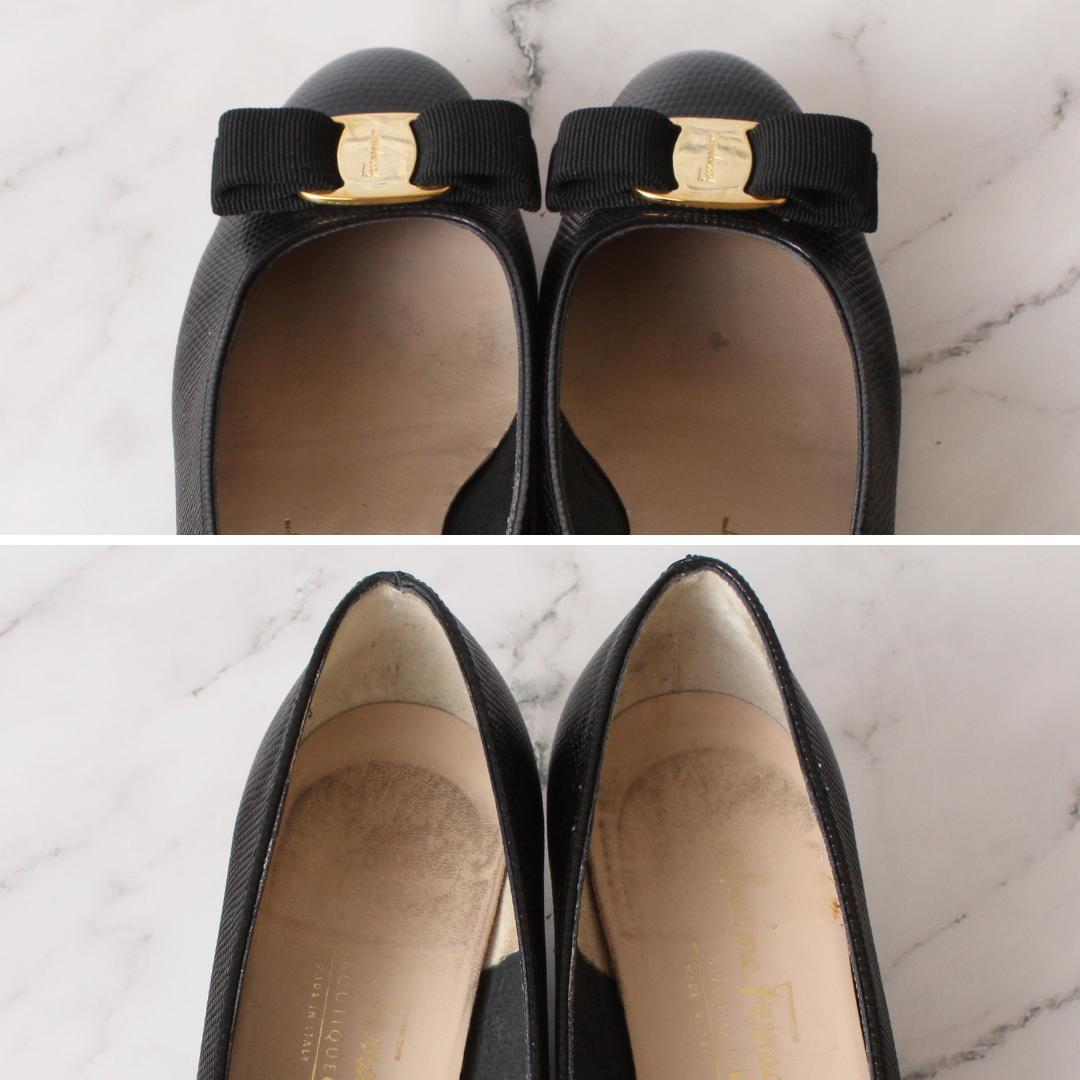 ✨極美品✨ フェラガモ パンプス ヴァラリボン US 6.5（23.5cm相当）