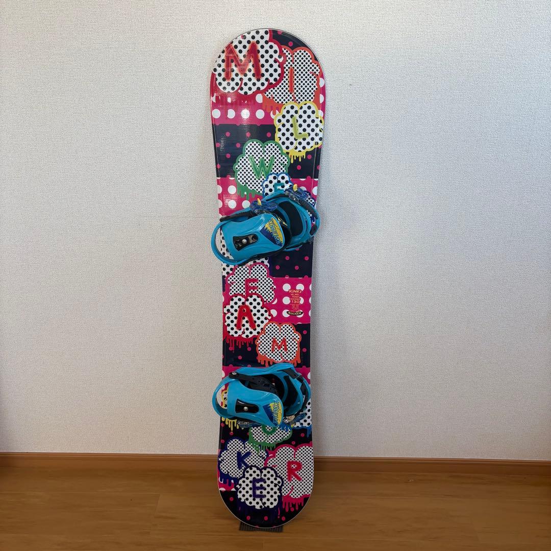 IGNIO スノーボード　ビンディングセット　キッズ