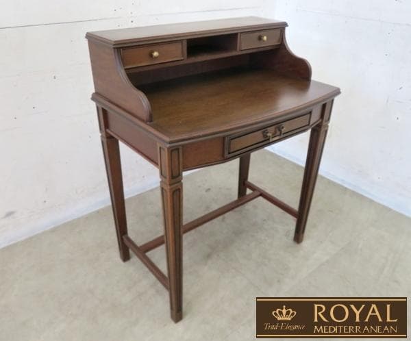 美品■マルニ木工■地中海ロイヤル■デスク72■18万円■クラシック■重厚■高級