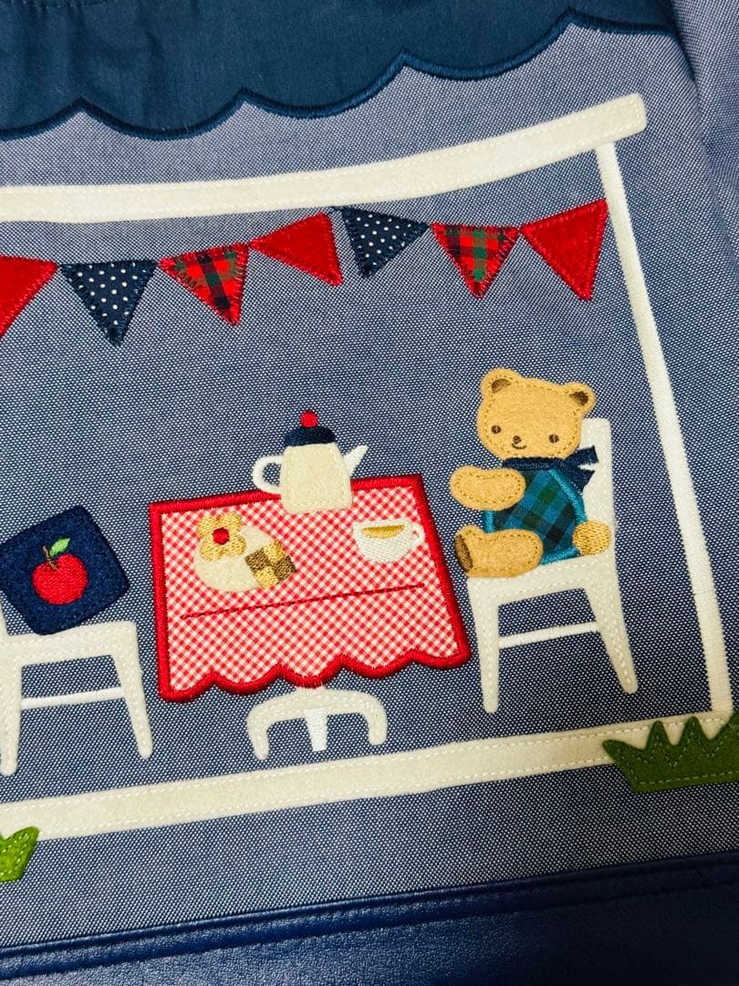 【最安値♡】ファミリア　デニムマザーズバッグ【正規品】