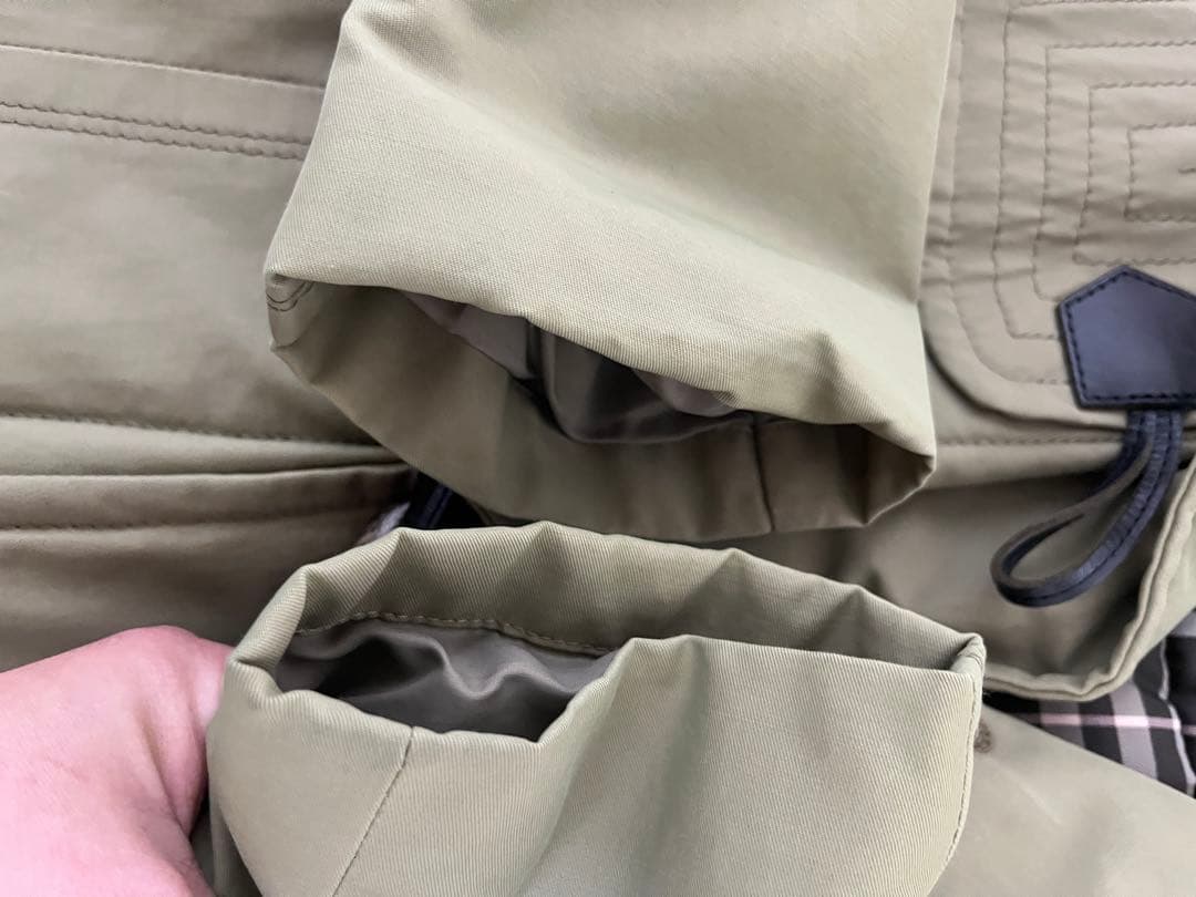 美品⭐︎バーバリー　Burberry ファー付きダッフルコート