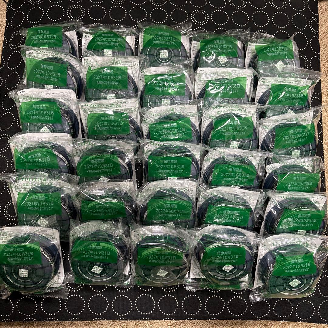 RDG-5型 粉塵　有機ガス用防塵マスクカートリッジ 30個セット