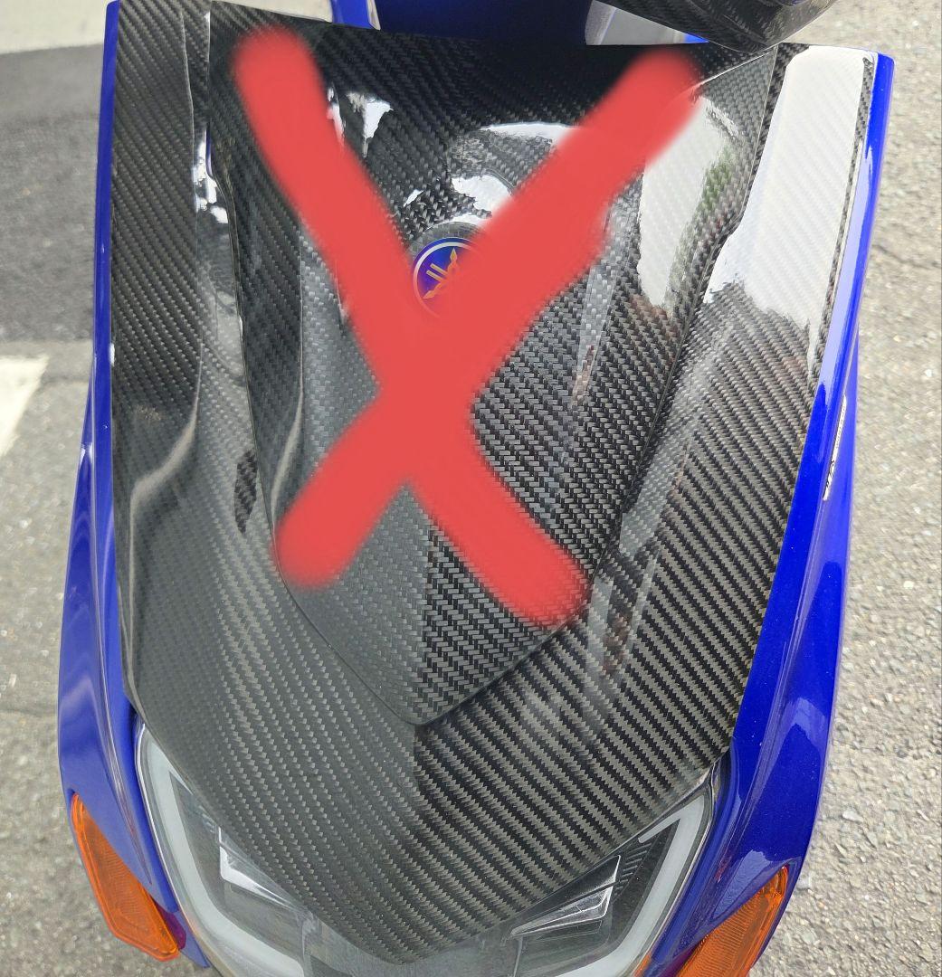 シグナスX5型用フロントワンオフカーボンパネル