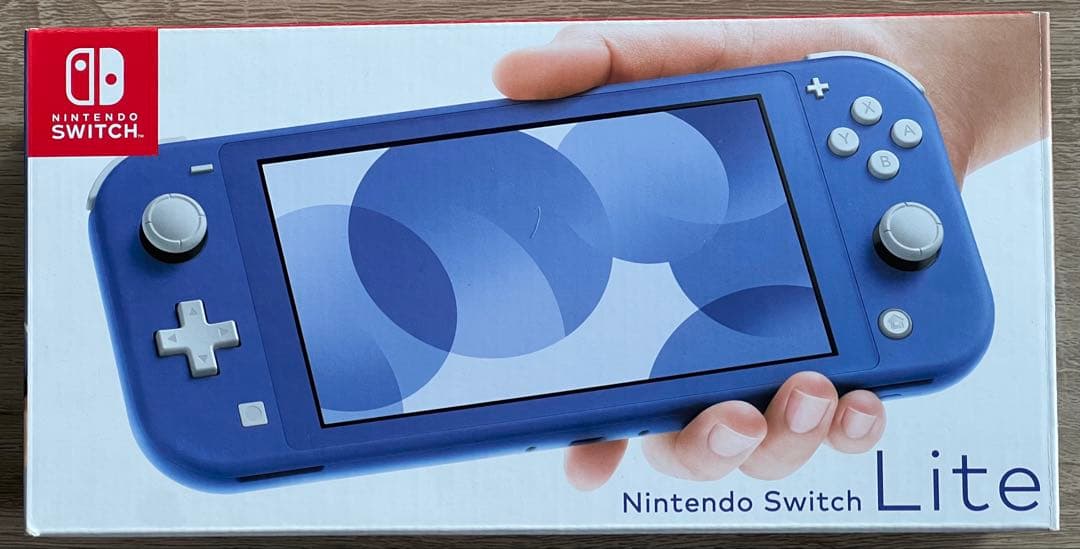 【美品】Nintendo Switch Lite ブルー本体 箱付