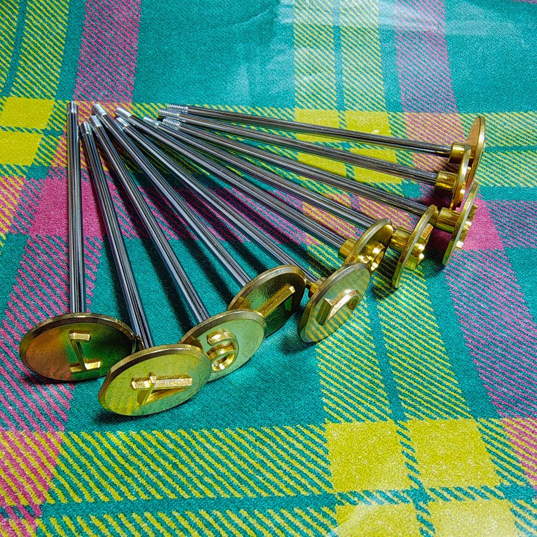 フェリシモ　焼き印　焼印　焼きごて　10本　数字（お菓子　製菓　パン作り）