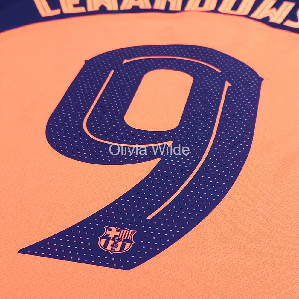 [CL仕様] FCバルセロナ ユニフォーム #9 LEWANDOWSKI