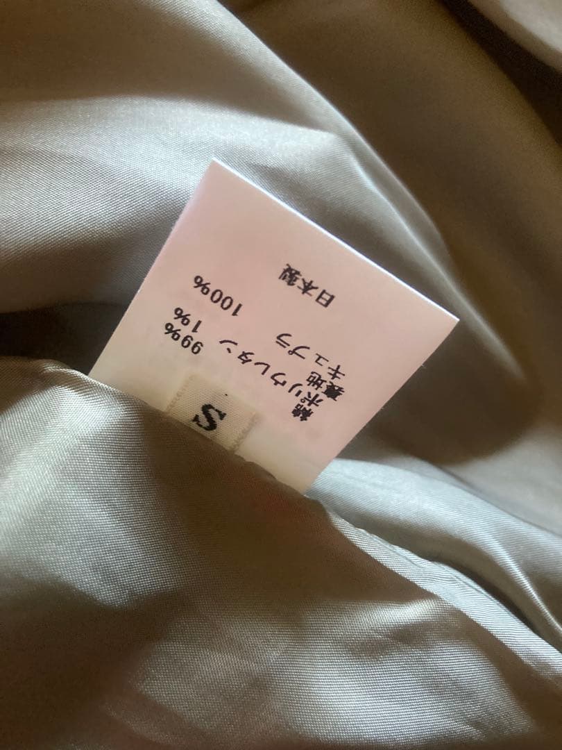 blanc ym ショートトレンチコート