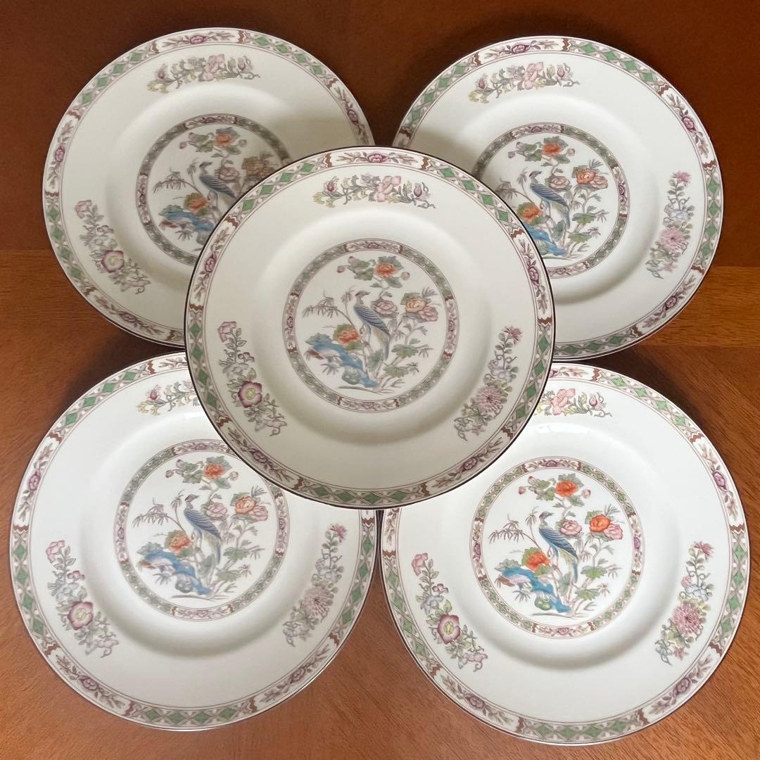 【美品】ウェッジウッド★クタニクレーン★デザート皿　5枚