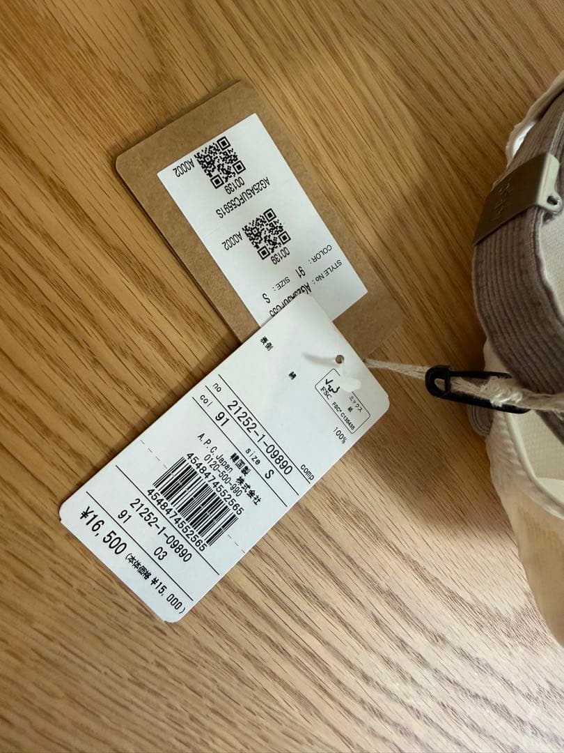 【タグ付】A.P.C. GOLF Lena two-tone Ball Cap