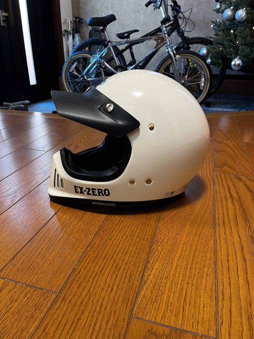 SHOEI EX-ZEROフルフェイスヘルメット ホワイトMサイズ 送料込み