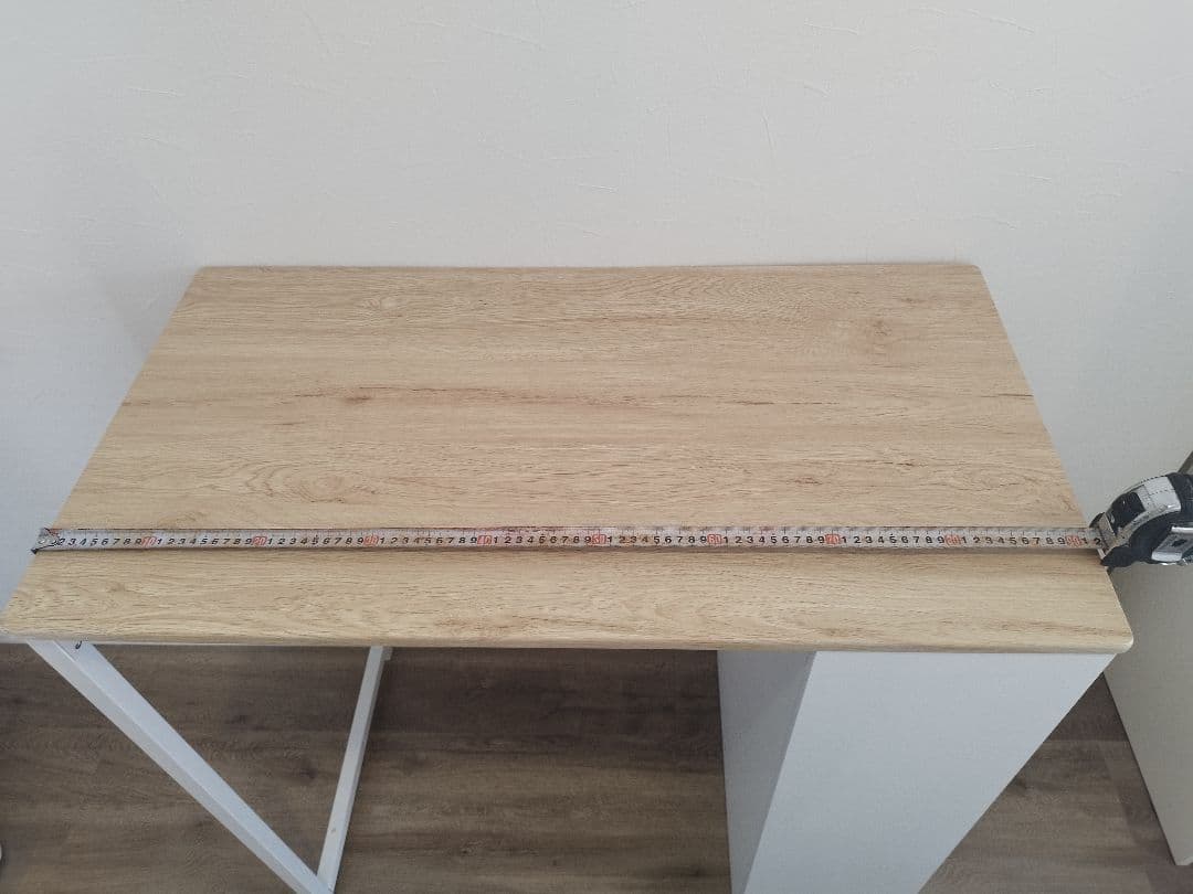 【美品】カウンターテーブル（チェア付）　白色