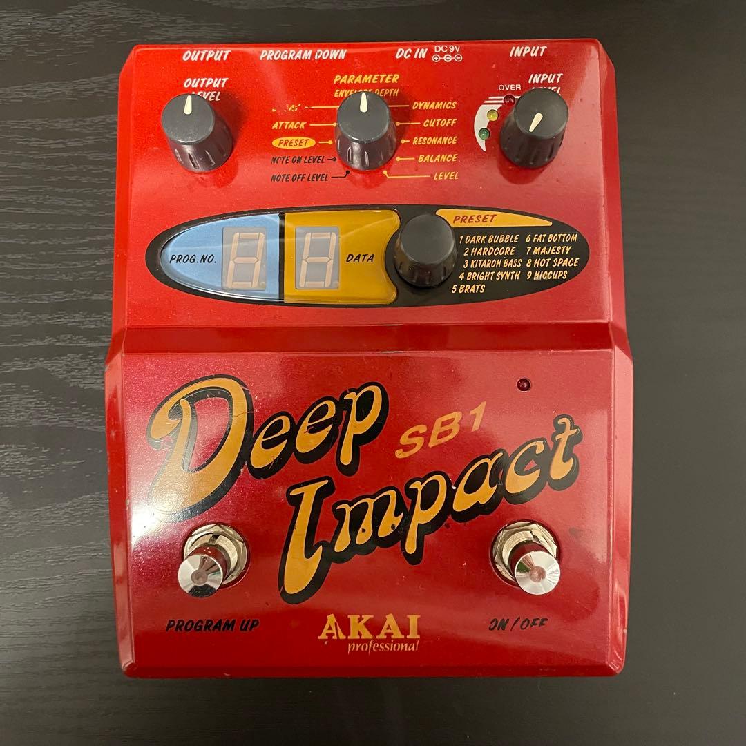 ベース AKAI SB1 Deep Impact BASS synthesizer