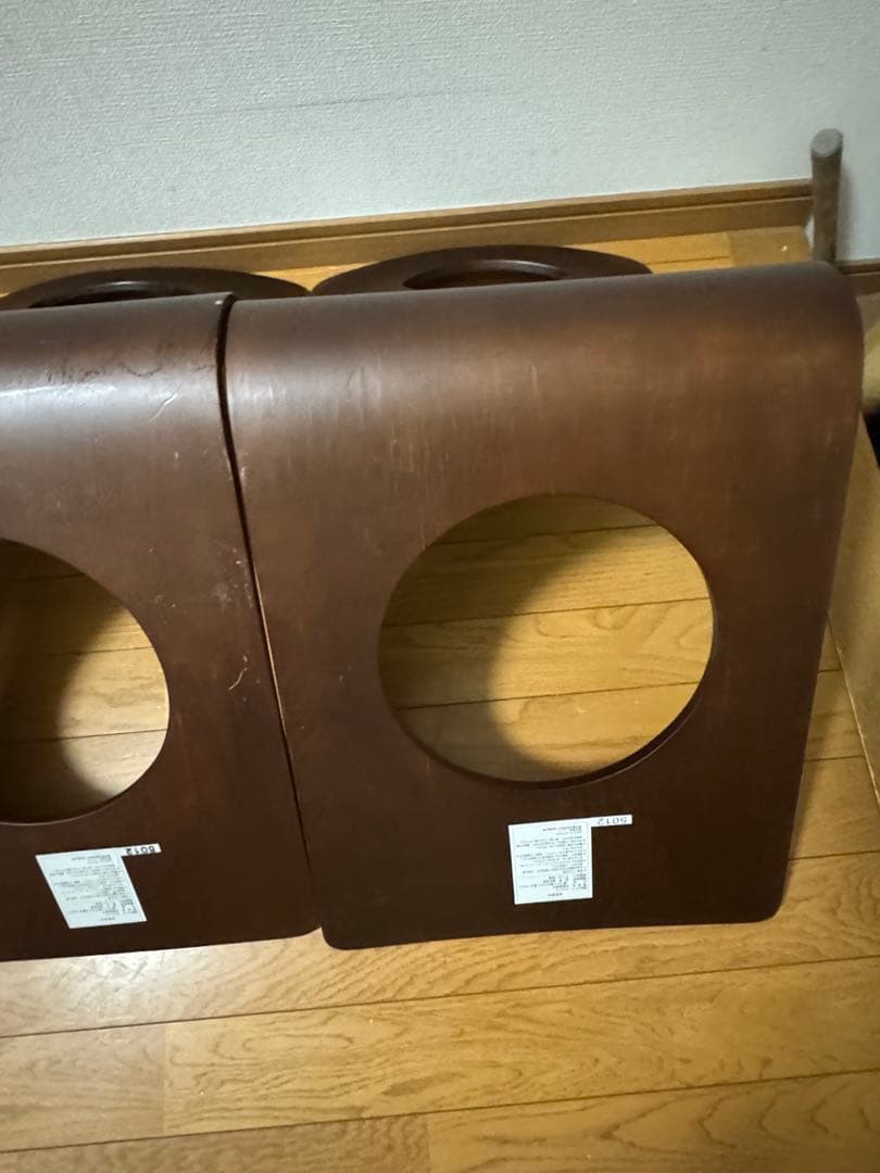 ニトリ 木製 座椅子 6脚　木製座イス　曲げ木