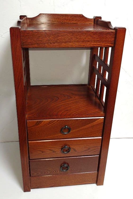 木製 電話台 花台 サイドボード 飾り棚 台 収納 小物入れ ミニチェスト