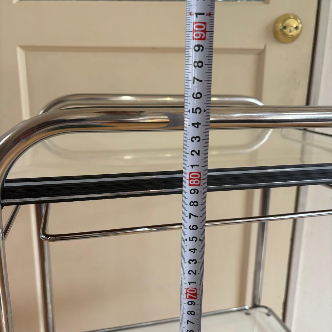 ☆ビンテージ☆美容室　理容室　ワゴン　マルチラック　ツールワゴン　キャスター付き