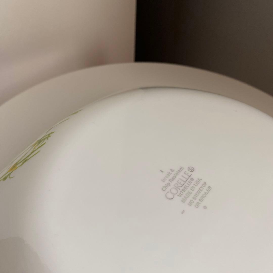 CORELLE コレール ヨーロピアンハーブ 食器 葉 皿 プレート 小皿 取皿