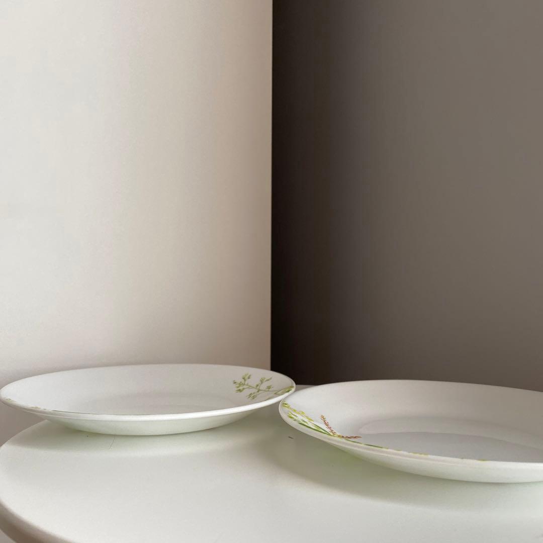 CORELLE コレール ヨーロピアンハーブ 食器 葉 皿 プレート 小皿 取皿