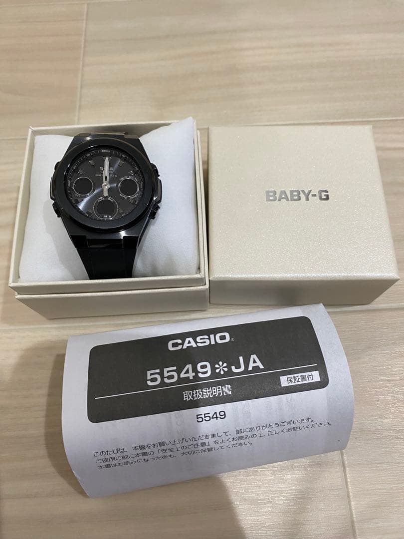 BABY-G G-MS ブラック 腕時計